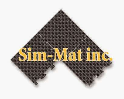 Tapis de caoutchouc Sim-Mat Inc